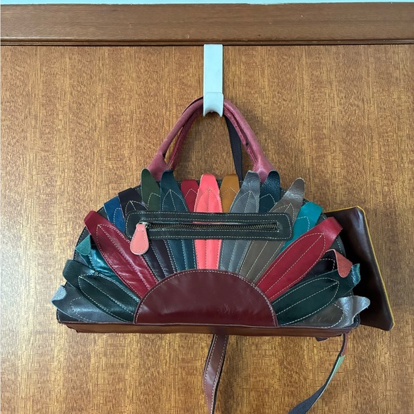 Multicolor Leather Handbag - Picture 2 of 6